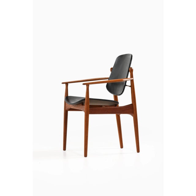 Arne Vodder Armchair Model FD184/L by Arne Vodder for France & Daverkosen, Denmark For Sale - Image 4 of 13