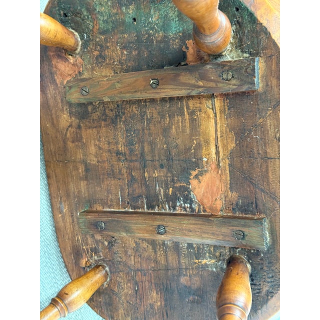 18th Century Circa 1785 Sack-Back Windsor Knuckle Armchair For Sale - Image 5 of 12