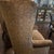 Olive Pair of Custom Made Wingback Chairs in Paisley Corduroy, Perfect Condition For Sale - Image 8 of 12