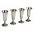 Vintage Sterling Silver Cocktail Cordials / Shot Glasses - Set of 4 For Sale
