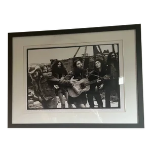 Framed "Dr. Hook and the Medicine Show" Photograph by Steven F. Verona 1972 - 1/20