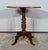 Small Oak and Walnut Pedestal Side Table For Sale - Image 9 of 14