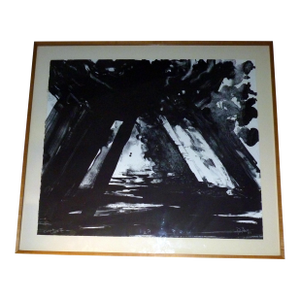 Peter Alexander "Chula Vista 2" Artist Proof Lithograph, 1981 Signed -Light & Space Movement
