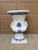 Monumental Blue & White Majolica Grecian Urn With Jupiter Ammon Motifs For Sale - Image 14 of 17