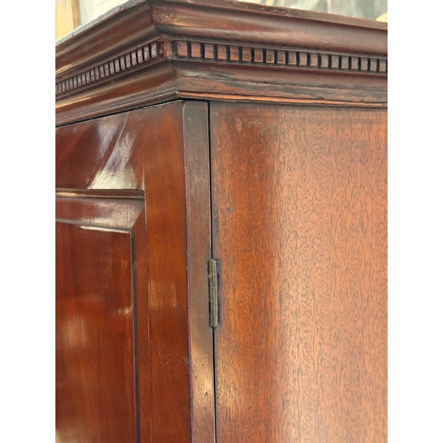 19th Century Mahogany Cabinet With Dresser Base For Sale - Image 16 of 16