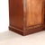 Mahogany and Glass Bookcase with Flame Mahogany Veneer For Sale - Image 9 of 11