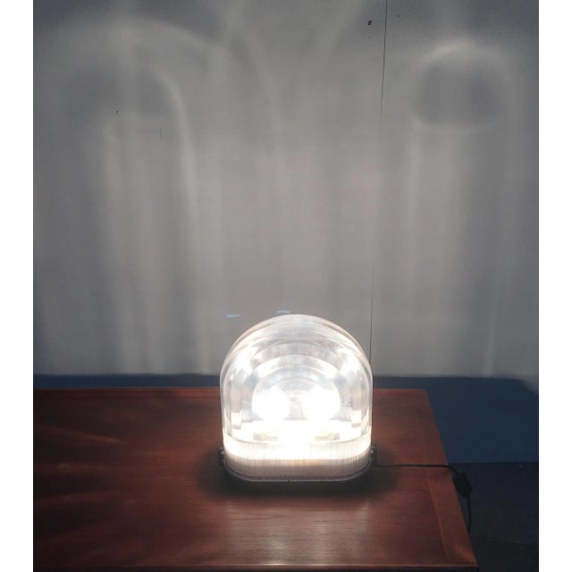 Postmodern Italian Model Ciaro Table Lamp by Boccato Gigante Zambusi Architetti for Zerbetto, 1970s For Sale - Image 13 of 18