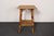 Traditional Antique Aesthestic Movement Victorian Burnt Bamboo Tortoise Shell Side Table For Sale - Image 3 of 14