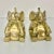 1980s Boho Chic Hollywood Regency Elephant Bookends, a Pair, Brass Finished For Sale - Image 4 of 15