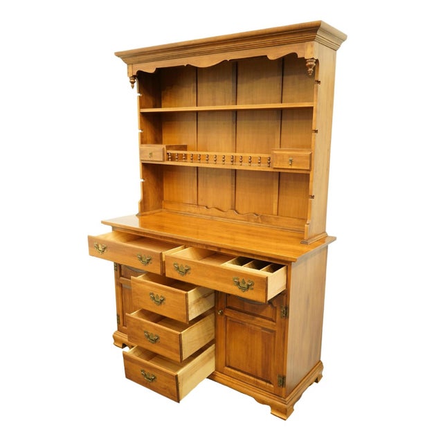 Tell City Solid Hard Rock Maple Colonial Early American 52" Buffet W