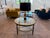 Parisian Round Brass Coffee Table, 1960 For Sale - Image 10 of 16