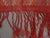1970s Vintage Handmade Wool Cotton Red Area Rug For Sale In San Francisco - Image 6 of 11