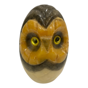 Vintage Italian Alabaster Owl