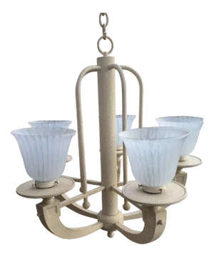 Vintage Fredrick Raymond Neoclassical Chandelier