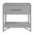Olympia One-Drawer Nightstand in Light Gray For Sale In West Palm - Image 6 of 6
