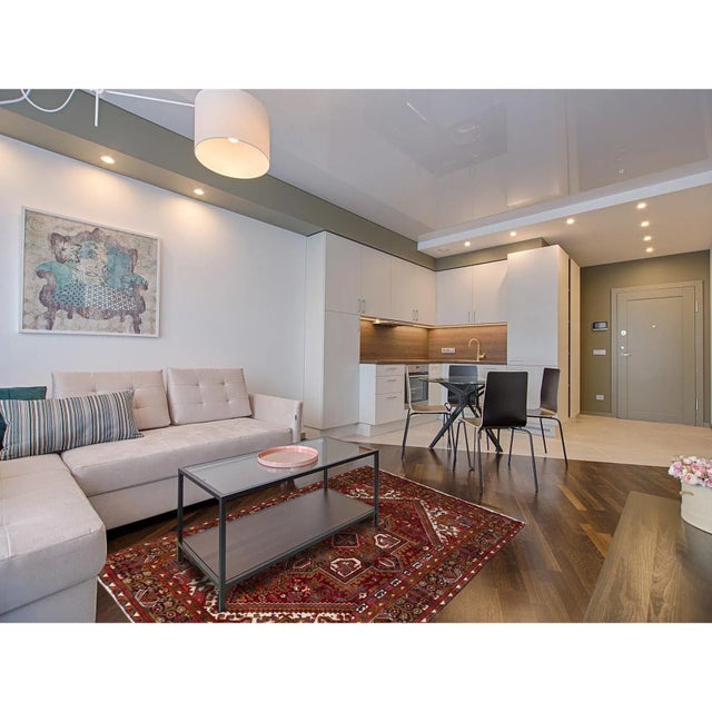 This is a genuine hand knotted oriental rug. It is not hand tufted or machine made rug. Our entire inventory is made of...