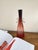 Glass Ruby Red Bottle Vase with Applied Clear Glass Wings by Jerzy Słuczan-Orkusz for Huta Szkła Tarnowiec, Poland, 1970s For Sale - Image 7 of 14