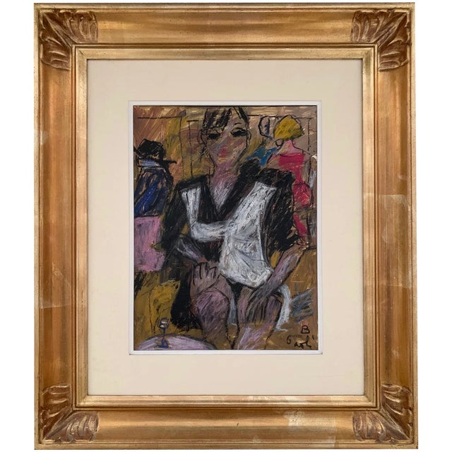 Elegant Illusions is a striking example of Paoli's mature figurative style, a subject built from loose, confident color...
