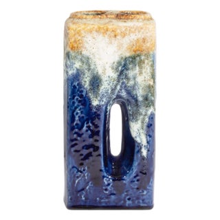 West German Fat Lava Chimney Vase by Marei Keramik For Sale