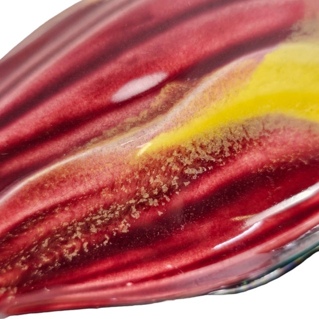 Japan Ceramic Tulip Wall Hanging Plaque Pocket For Sale In San Francisco - Image 6 of 8