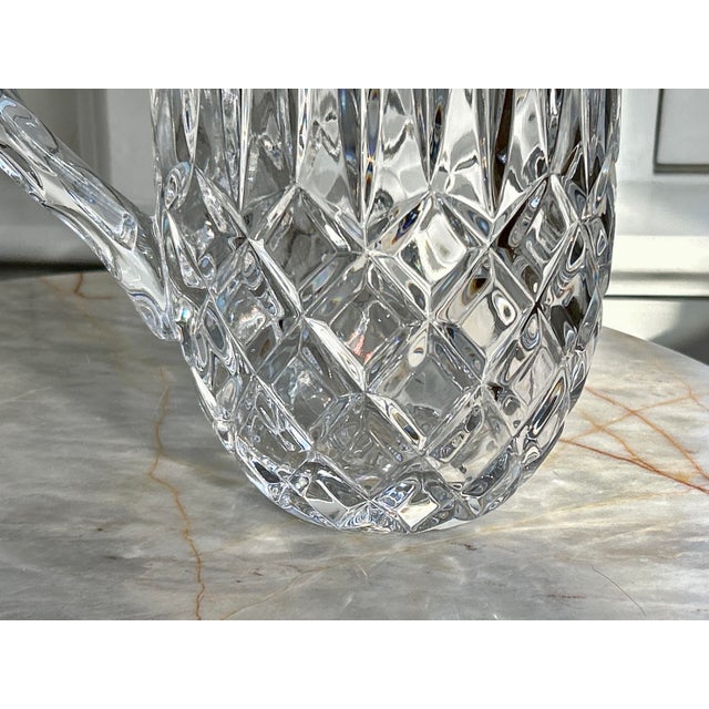 Crystal Cut Pitcher For Sale - Image 10 of 11