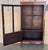Late 20th Century Louis XVI Style Showcase Vitrine in Walnut with Geometrical Marquetry For Sale - Image 17 of 18