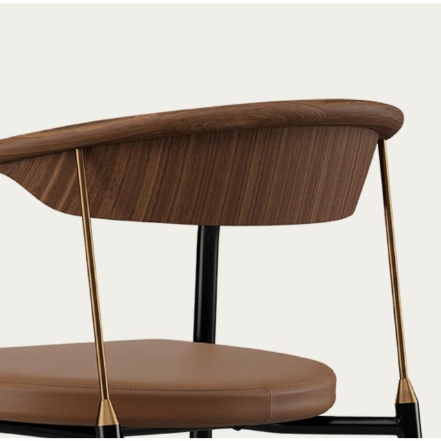 Wood Chair in Walnut by Henrik Tengler For Sale - Image 7 of 15