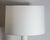 Vintage Huge White Murano Cased Glass Table Lamps - A Pair For Sale In West Palm - Image 6 of 11
