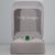 Modern Zambian Emerald Ring With Earth-Mined Diamond Accents in Solid 14k Gold, 6mm, Size 6.75 For Sale - Image 3 of 9