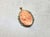 Pink Antique Carved Coral Gold Cameo With Pearl and Diamonds For Sale - Image 8 of 9