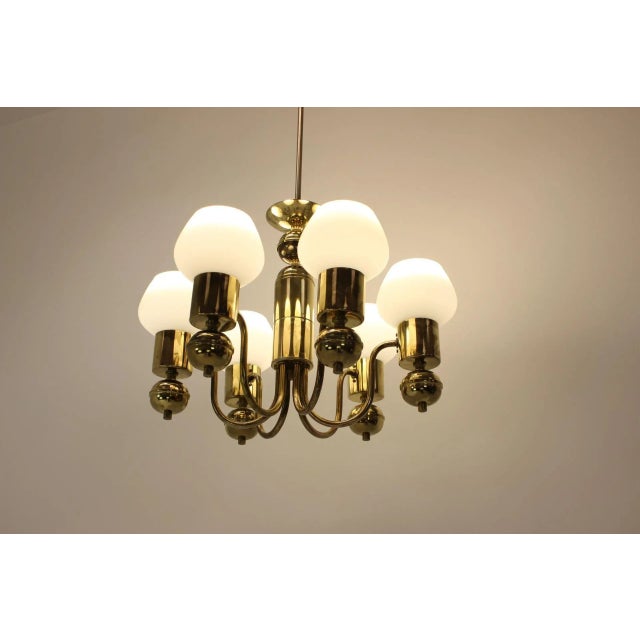 Mid-Century Chandelier by Kamenicky Senov, 1960s For Sale - Image 9 of 11