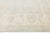 Hand-Knotted Modern Peshawar Wool Rug – Muted Light Blue & Cream Floral Design For Sale In New York - Image 6 of 11