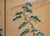 1960s Shōwa Era Japanese Silk Byobu Screen "Mountain Landscape With Pine Trees" For Sale - Image 9 of 18