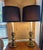 Beautiful pair of mid century modern Stiffel lamps brass lamps. This lamp have gorgeous detailing and double on/off pull...