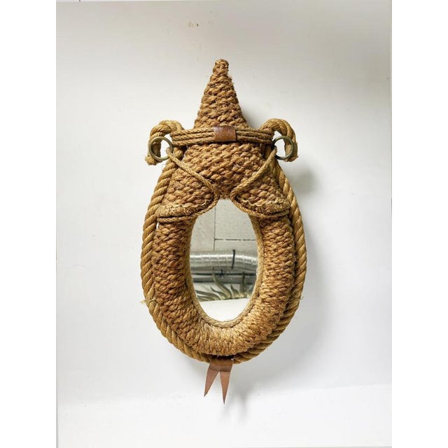 Small Rope Mirror, France, 1960s For Sale - Image 10 of 12