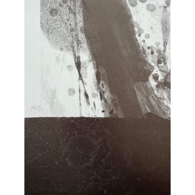 1980s Joan Miró (1893–1983), L’Exilé Noir, Galerie Peerlings Krefeld, 1987, Vintage Exhibition Poster, Printed in Germany For Sale - Image 5 of 14