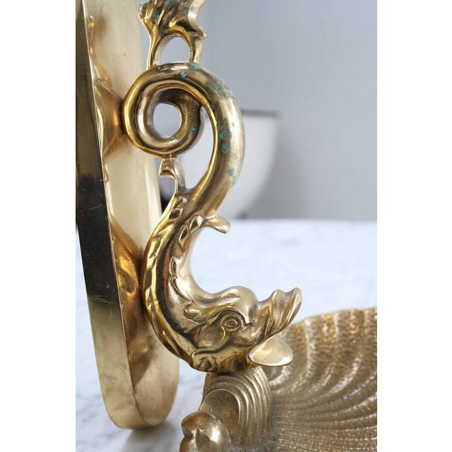 Hollywood Regency Brass Koi Soap Dish, 1960s For Sale - Image 4 of 9