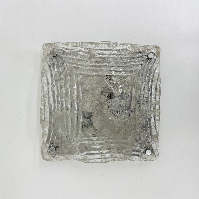 Mid-Century Hand Blown Murano Glass Ceiling Lamp from Mazzega, 1970s For Sale - Image 11 of 18