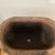 Rustic Vintage Large Rustic Oval Terracotta Wide - Ribbed Oval Planter With Natural Patina For Sale - Image 3 of 12