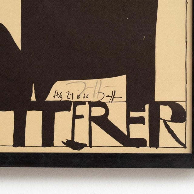 Paper Horst Janssen, Munchen, 1960s, Print For Sale - Image 7 of 9