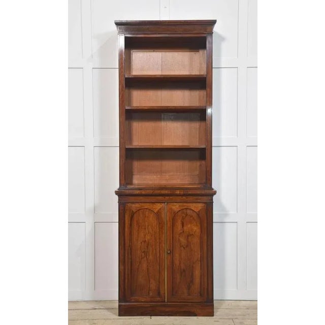 Rosewood Open Bookcase, 19th Century For Sale - Image 16 of 16
