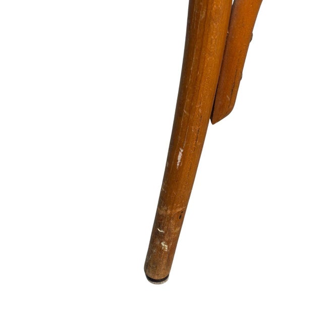 Vintage Thonet No. 811 Style Prague Bentwood & Cane Dining Chairs, Set of 4, C. 1960s–1980s For Sale - Image 15 of 18