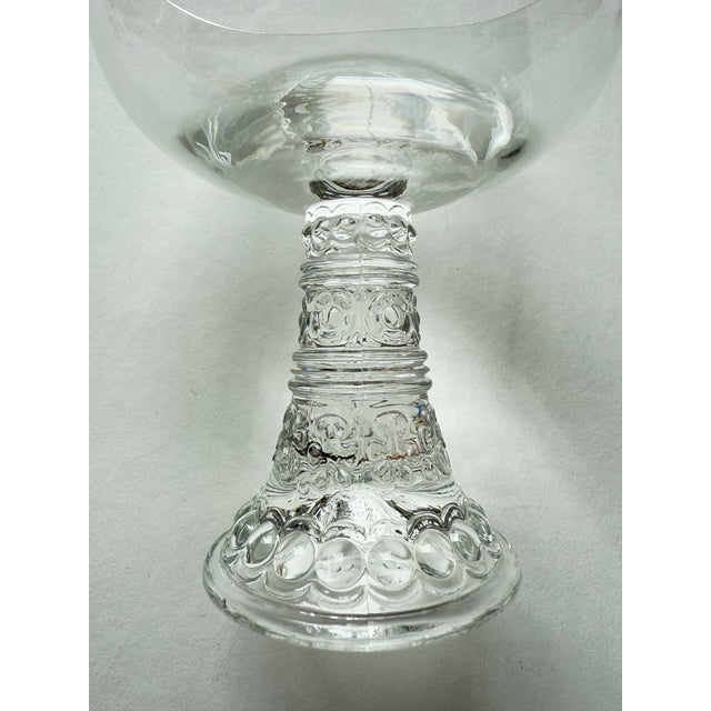Glass Mid 20th Century Rosenthal Crystal Bacchus Wine Glasses - Set of 10 For Sale - Image 7 of 7