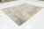Abstract Ethereal Modern Rug – Hand-Loom Wool & Nylon Blend in Sand and Blue For Sale - Image 9 of 10