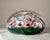 Vintage Hand Blown Italian Murano Art Studio Glass Millefiori Paperweight Ribbon For Sale - Image 11 of 13