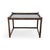 Mid-Century Modern Mid-Century Modern Bamboo Coffee Table in Glass For Sale - Image 3 of 8