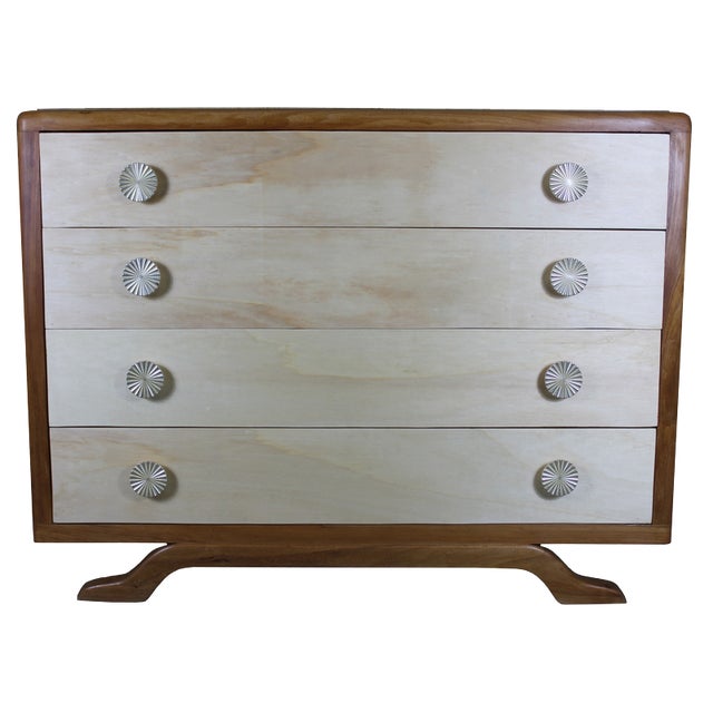 Wooden Chest of Drawers, 1950s For Sale