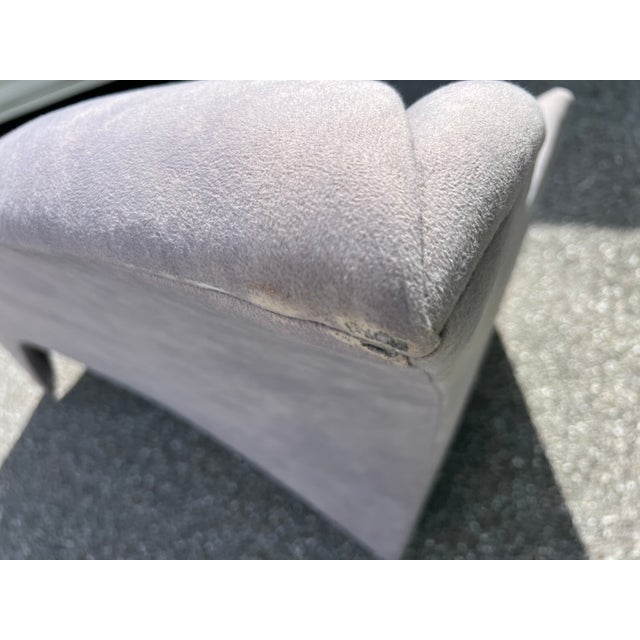 Late 20th Century Vladimir Kagan for Directional a-Symmetric Settee/Lounger For Sale - Image 10 of 11