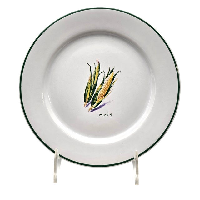 White Ulster Ceramics Ireland “Jardin De France” 8-Inch Fruit Motif Plates — Set of 11 For Sale - Image 8 of 10