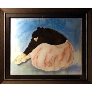 R C Gorman "Cherokee Girl" Original Pastel Drawing Hand Signed Fine Art, Framed For Sale